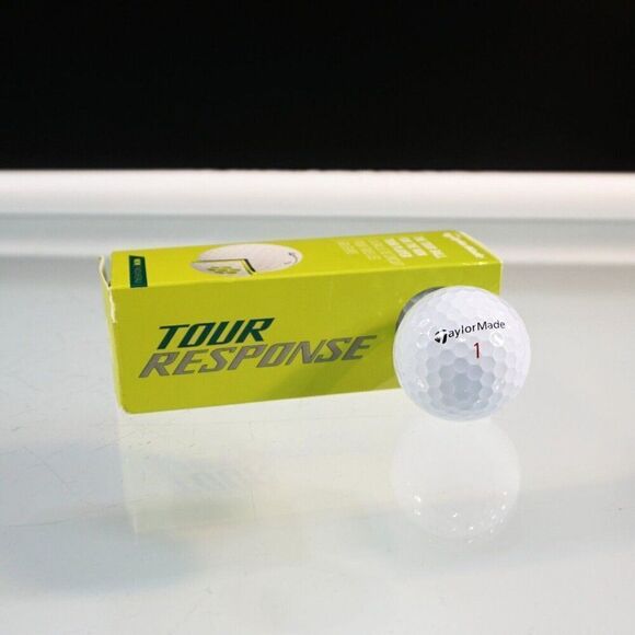 NEW Taylor Made Tour Response 3 Layer White Golf Balls 2022 - Box of 3 - Picture 5 of 6